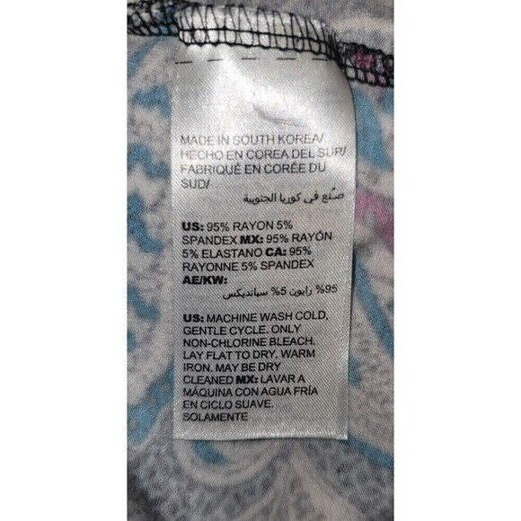 Chico's Paisley Crew-Neck Knit Top Size 2 (Med) - Picture 10 of 13